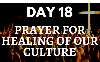 Prayer for Healing of our Culture