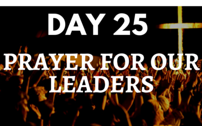 Prayer For Our Leaders